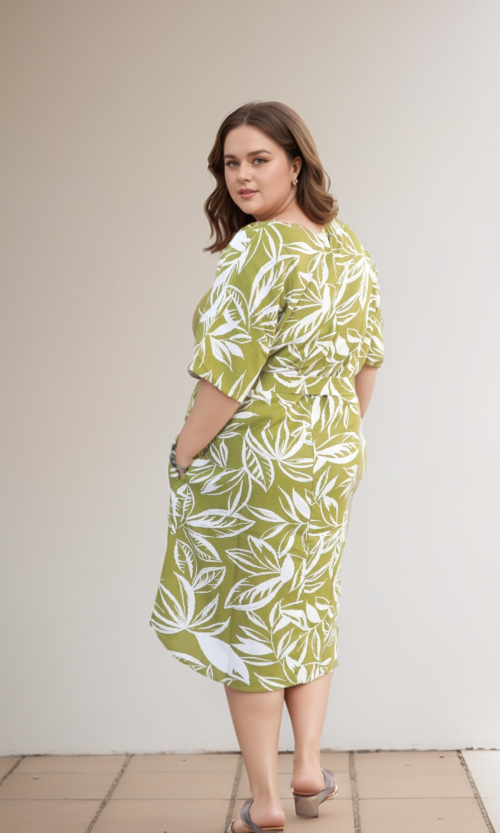 Annie Dress Oversized Kimono sleeve